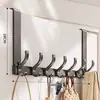 Gancho para Cabideiro Atrás da Porta do Quarto, Cabideiro de Parede sem Furos, Gancho de Porta de Entrada para Pendurar Roupas e Bolsas