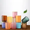 Taza de Vela de Aromaterapia Personalizada, Taza de Vidrio Transparente, Taza Vacía, Portavelas Simple, Taza Contenedora de Velas para el Hogar, Taza para Aceites Esenciales