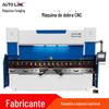 Máquina de dobrar WC67Y-125T/2500 servo-hidráulica tesoura CNC máquina de dobrar chapa máquina de dobrar chapa