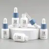Botella Gotero de Aceite Esencial de 5 ml, Botella de Vidrio Transparente, Botella de Esencia, Botella Dispensadora de Muestras, Botella de Líquido Original, Material de Empaque Cosmético
