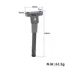 Pata de cabra negra para patinete Xiaomi (con 2 Tornillos) Soporte Lateral de Estacionamiento Pieza de Repuesto Original
