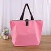 Bolsa de Tecido Oxford em Estoque, Bolsa Dobrável de Cinco Compartimentos, Bolsa de Compras Multifuncional à Prova d'Água com Zíper, Bolsa de Armazenamento Portátil Ecológica