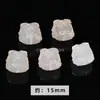 Jingdian Jewelry Fonte de Sal Carmesim Ágata Pequena Gota Coleção Fábrica Personalizada Cabeça de Coelho Fivela de Segurança Anel de Corrida Pixiu Acessórios