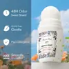 Desodorante Corporal en Spray Portátil 48H Transfronterizo, Antitranspirante para Adolescentes y Niños, Roll-On Antitranspirante Eliminador de Olor de Axilas para Hombres y Mujeres