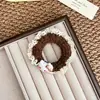 Linda Diadema de Gato Kt para el Cabello Cuerda Rosa para el Cabello de Otoño e Invierno Diadema de Dibujos Animados para Niña Estilo Ins Mejor Amiga Goma Elástica Dulce Accesorios para el Cabello