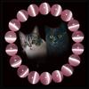 Pulseira de fio de opala de cristal S125 círculo único contas de transferência joias retrô masculinas e femininas atacado de joias Yiwu
