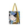Bolsa de Tela Estilo Chinês Cidade Proibida Pintura Famosa Bolsa de Compras Grande Capacidade Estudante Wenchuang Bolsa Escolar Versátil Lanting Xu Ruihe Figura