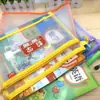 Bolsa de Clasificación de Materias para Estudiantes Bolsa para Exámenes Bolsa de Almacenamiento Malla Transparente con Cremallera Tamaño A4 Bolsa para Tutoría Capa Única/Doble Bolsa para Documentos