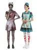 Disfraces de Horror para Halloween Enfermera Manchad de Sangre Cos Doctora Enfermera Juego de Rol Profesional Disfraces para Actuaciones en Escenario