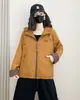 Moda Nueva de Primavera y Otoño 2026 Casual Holgada Versátil con Capucha y Cremallera Chaqueta Corta Cortavientos para Mujer