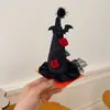 Sombreros de Halloween transfronterizos: Diadema de felpa de fantasma de calabaza, diseño versátil de nicho, disfraz de cosplay, accesorio para el cabello peculiar para mujeres