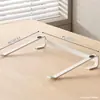 Suporte elevatório para computador, organizador de mesa, base refrigeradora para laptop, armazenamento para dormitório/escritório, bandeja para teclado