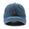 Gorra de béisbol japonesa retro para hombre, gorra de sol personalizada para calle, protección solar, para exteriores, con letras de mezclilla bordadas