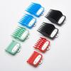 Accesorios para Cortapelos de Hombre Resuxi Set Colorido de 8 Piezas Peine Límite para Cabeza de Aceite Cortapelos Eléctrico con Placa Metálica Diseño Silencioso