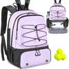 Amazon Venta Caliente Mochila Peak Racquat para Hombre y Mujer Bolsa de Tenis para Deportes al Aire Libre con Almacén para Zapatos Mochila de Gran Capacidad