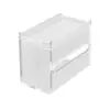 Caja de pañuelos impermeable multifuncional de pared para baño del hogar, estante de almacenamiento para rollo de papel, instalación sin taladro, práctica
