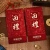 Envelopes vermelhos com relevo e carimbo dourado para atacado, envelopes de dinheiro de Ano Novo com o caractere "Fu", envelopes de presente universais para celebrações de Ano Novo e casamentos
