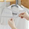 Cabide Doméstico Espessado Sem Costura Branco Plástico Cabide Loja de Roupas Suporte para Roupas Cabide Japonês Cabide para Pendurar Roupas Varal para Secar Roupas