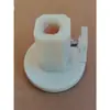 Suporte de Modelo Chassi de Assento de Haste Curva Fixador Plástico Acessórios de Adereço de Corpo Inteiro para Loja de Roupas Inserção de Haste de Base de Pé Cilíndrica