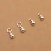 Plata de Ley S925 Colgante Fulu Colgante Pequeño de Calabaza Pulsera Carrito Pequeño DIY Collar Hecho a Mano Pulsera Pulsera Accesorios