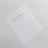 5,7*7cm cartão de papel para broche branco etiqueta quadrada simples para grampo de cabelo papelão para embalagem de joias adultas