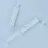1/2/3/5/10ml Agua de Esencia Cosmética Tipo Aplicador con Aguja de Luz Plástico Transparente Crema para Ojos Jeringa de Dispensación Conveniente