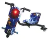 Suministro Transfronterizo de Coche Eléctrico de Derrape de Tres Ruedas para Niños Mini Kart Alquiler de Cuadraciclo Scooter con Ruedas Flash de PU