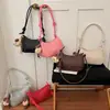 Bolsa de Almohada Versátil Chic de Nicho Coreano Nueva Moda Simple Bolso Tejido de Mano Bolso de Hombro Único de Alta Gama