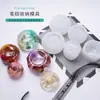 Molde de Resina de Cristal DIY Amapola Portaplumas de Almacenamiento de Tinta y Bolígrafo Decoración de Mesa Molde de Silicona Creativo