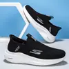 Zapatos deportivos de un paso de aumento, malla transpirable, casuales, zapatos de papá, suela suave, zapatos individuales, dropshipping transfronterizo