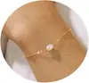 Pulsera Cruzada Estilo Amazon para Mujer, Cadena Retorcida Cubana Ajustable para Muñeca, Joyería para Dama de Honor