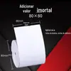 Papel Térmico para Recibo 80X80 Papel de Impressão para Delivery Meituan 57X50 Impressora 80mm60 Recibo Uso Comercial