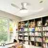 Bestseller transfronteiriço 110v ventilador de teto com luz modelo novo 2026, fluxo de ar forte, operação silenciosa, lustre para sala de jantar, ventilador de teto com luz para quarto que protege os olhos