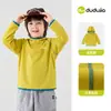 [Antiestático] Sudadera con capucha para niño Dudujia Camiseta a rayas de otoño para niña Camiseta de manga larga para niños Ropa para bebés y niños Nueva