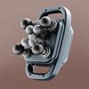Pistola de fáscia de oito cabeças pistola de massagem com ligação de 8 cabeças novo instrumento de massagem multifuncional massageador de relaxamento corporal transfronteiriço