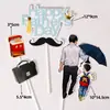 Decoração de Bolo para Assar no Dia dos Pais Cartão Mestre da Família Deuses Masculinos Pai Rico Plug-in para Bolo de Aniversário