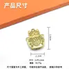 Colgante de Fortuna de Aleación Estilo Chino Llavero para Coche Accesorios Culturales y Creativos Colgante Estilo Étnico Retro Accesorio para Bolso Regalo Fabricante