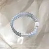 Nuevas Pulseras de Perlas Negras Más Vendidas en Verano, Frescas y Elegantes, Realzan el Cutis, Adecuadas para Mejores Amigas y Estudiantes, Artículos de Puesto de Mercado Nocturno