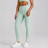 Calça de Yoga Peach Levanta Bumbum com Sensação de Pele, Sem Marcas Incômodas, Cintura Alta, Controle de Barriga, Legging de Academia Justa para Esportes ao Ar Livre