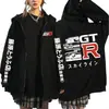 Chamarra con Cierre Anime Initial D Swodies Drift Ae86 Gtr Estampado H