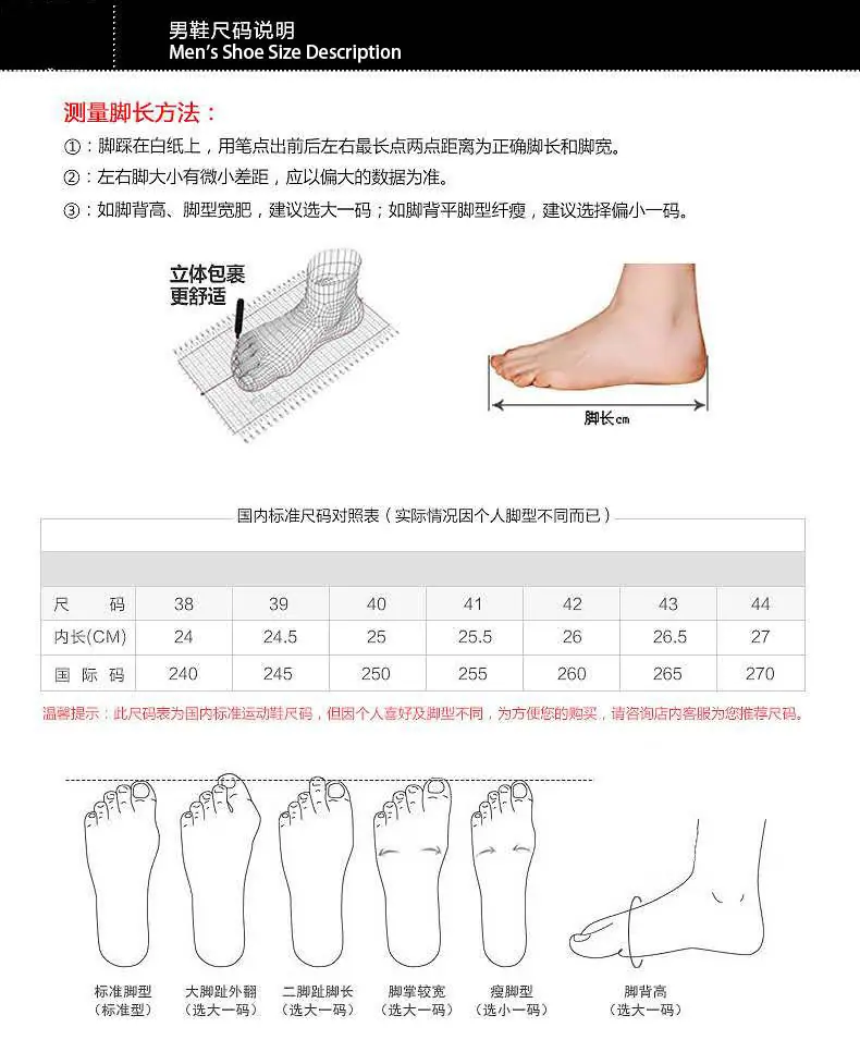 尺码图