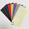 Papel sintético de couro de PVC pode ser produzido de acordo com as cores Pantone, material especial para encadernação de papel 0,2 MM 1,08 * 100m