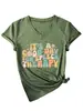 Es un Buen Día para que los Sitios Independientes Europeos y Americanos de Ebay Vendan Camisetas de Manga Corta con Cuello en V Cómodas y Versátiles para Mujer