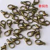 10/12/14mm Liga Metálica Fecho Lagosta Acessórios DIY Conector para Colar Pulseira Cabeça de Fecho Conector de Joia Fivela