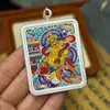 Venta Caliente Tíbet Nepal Primavera Pintado a Mano Puro Thangka Dios Amarillo de la Riqueza Núcleo de Tarjeta 4*5