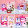 Exterminador de Roedores Bolsa Transversal de Silicone Bolsa de Brinquedo Infantil Bolsa de Ombro Transversal Pequena para Menina Cartoon Impermeável Porta-Moedas
