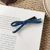 Pasador de Pelo con Lazo de Terciopelo de Colores Pinza Lateral para Mujer 2026 Nuevo Otoño e Invierno Accesorios para el Cabello de Alta Gama y Exquisitos