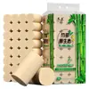 Papel Higiénico Donglan Paquete de 5 kg Pulpa de Bambú Color Natural Rollo de Papel para Uso Doméstico Papel Higiénico al por Mayor Papel Especial para Toallas de Mano Toallitas de Mano de Pulpa de Bambú