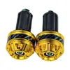 Accesorios de Modificación para Motocicleta Tapón de Fibra de Carbono Manillar de Motocicleta Eléctrica Universal Cabeza de Bola Bloque de Equilibrio para Manillar Venta Directa de Fábrica