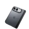 Adecuado para la Funda para Teléfono Plegable Apple iPhone Duo, Bisagra de Resorte Transparente, Funda Protectora Apple de Cobertura Total Anticaídas